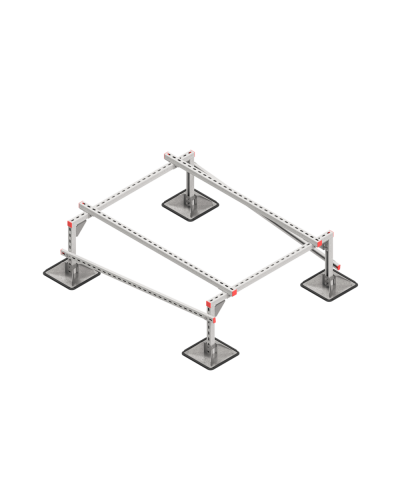 Опорная конструкция для установки оборудования TECHNORAPTOR STEELFOOT 1200х1500 КМ-профиль (KM-TR-STF-SSEI-1200-1500) в Ростове-на-Дону Системы видеонаблюдения Pintop.ru