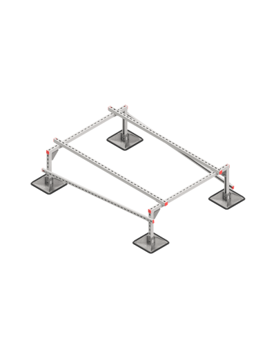 Опорная конструкция для установки оборудования TECHNORAPTOR STEELFOOT 1200х1700 КМ-профиль (KM-TR-STF-SSEI-1200-1700) в Ростове-на-Дону Системы видеонаблюдения Pintop.ru
