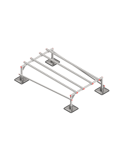 Опорная конструкция для установки оборудования TECHNORAPTOR STEELFOOT 1200х2000 тип 2 КМ-профиль (KM-TR-STF-SSEI-1200-2000-2) в Ростове-на-Дону Системы видеонаблюдения Pintop.ru
