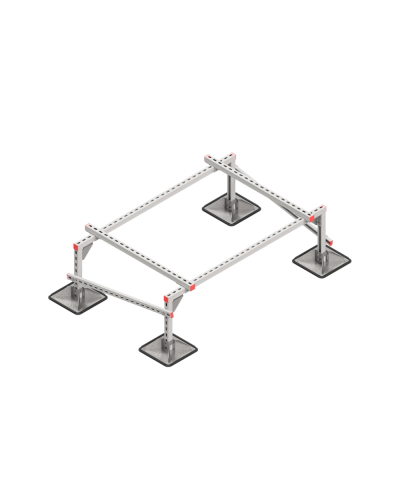 Опорная конструкция для установки оборудования TECHNORAPTOR STEELFOOT 1500х1000 тип 1 HD КМ-профиль (KM-TR-STF-SSEI-1500-1000-1 HD) в Ростове-на-Дону Системы видеонаблюдения Pintop.ru