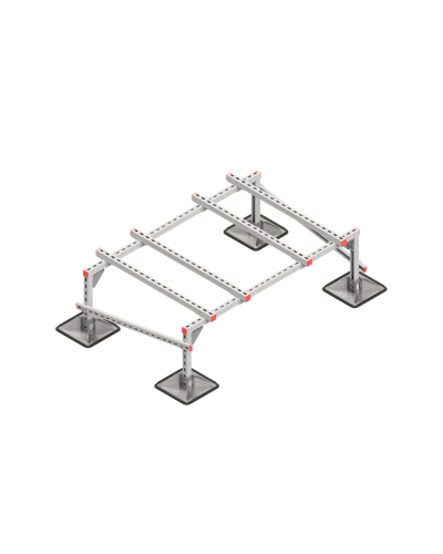 Опорная конструкция для установки оборудования TECHNORAPTOR STEELFOOT 1500х1000 тип 2 КМ-профиль (KM-TR-STF-SSEI-1500-1000-2) в Ростове-на-Дону Системы видеонаблюдения Pintop.ru