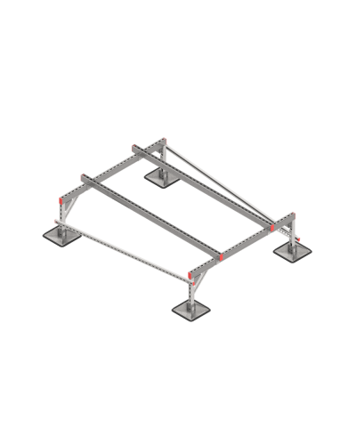 Опорная конструкция для установки оборудования TECHNORAPTOR STEELFOOT 1500х2000 тип 1 КМ-профиль (KM-TR-STF-SSEI-1500-2000-1) в Ростове-на-Дону Системы видеонаблюдения Pintop.ru