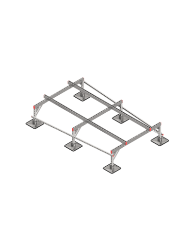 Опорная конструкция для установки оборудования TECHNORAPTOR STEELFOOT 1500х2500 HD КМ-профиль (KM-TR-STF-SSEI-1500-2500 HD) в Ростове-на-Дону Системы видеонаблюдения Pintop.ru
