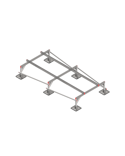 Опорная конструкция для установки оборудования TECHNORAPTOR STEELFOOT 1500х3000 тип 1 HD КМ-профиль (KM-TR-STF-SSEI-1500-3000-1 HD) в Ростове-на-Дону Системы видеонаблюдения Pintop.ru