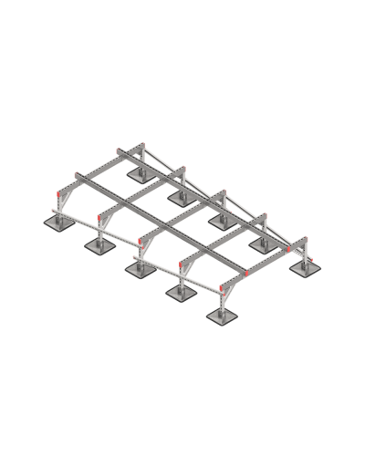 Опорная конструкция для установки оборудования TECHNORAPTOR STEELFOOT 1500х3000 тип 3 HD КМ-профиль (KM-TR-STF-SSEI-1500-3000-3 HD) в Ростове-на-Дону Системы видеонаблюдения Pintop.ru