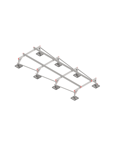 Опорная конструкция для установки оборудования TECHNORAPTOR STEELFOOT 1500х4000 тип 2 HD КМ-профиль (KM-TR-STF-SSEI-1500-4000-2 HD) в Ростове-на-Дону Системы видеонаблюдения Pintop.ru