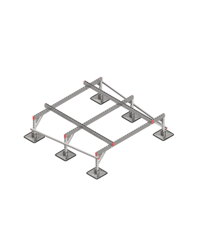 Опорная конструкция для установки оборудования TECHNORAPTOR STEELFOOT 1800х1800 КМ-профиль (KM-TR-STF-SSEI-1800-1800) в Ростове-на-Дону Системы видеонаблюдения Pintop.ru