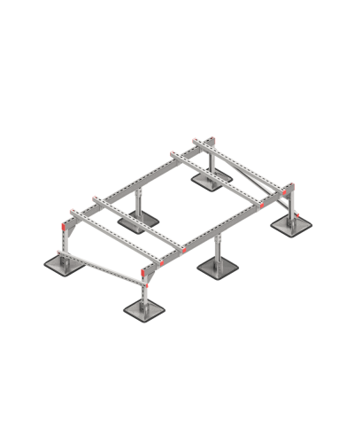 Опорная конструкция для установки оборудования TECHNORAPTOR STEELFOOT 2000х1200 HD КМ-профиль (KM-TR-STF-SSEI-2000-1200 HD) в Ростове-на-Дону Системы видеонаблюдения Pintop.ru
