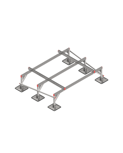 Опорная конструкция для установки оборудования TECHNORAPTOR STEELFOOT 2000х1500 тип 1 КМ-профиль (KM-TR-STF-SSEI-2000-1500-1) в Ростове-на-Дону Системы видеонаблюдения Pintop.ru