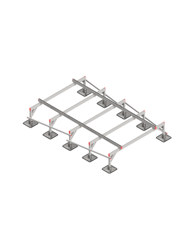 Опорная конструкция для установки оборудования TECHNORAPTOR STEELFOOT 2000х3000 тип 2 HD КМ-профиль (KM-TR-STF-SSEI-2000-3000-2 HD) в Ростове-на-Дону Системы видеонаблюдения Pintop.ru