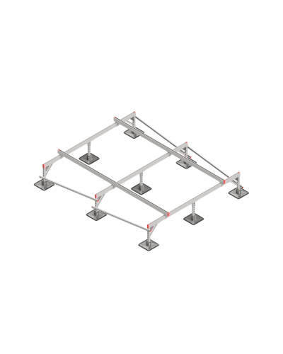 Опорная конструкция для установки оборудования TECHNORAPTOR STEELFOOT 2500х3000 тип 1 КМ-профиль (KM-TR-STF-SSEI-2500-3000-1) в Ростове-на-Дону Системы видеонаблюдения Pintop.ru