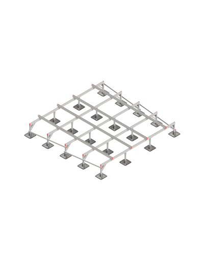 Опорная конструкция для установки оборудования TECHNORAPTOR STEELFOOT 3500х3500 HD КМ-профиль (KM-TR-STF-SSEI-3500-3500 HD) в Ростове-на-Дону Системы видеонаблюдения Pintop.ru