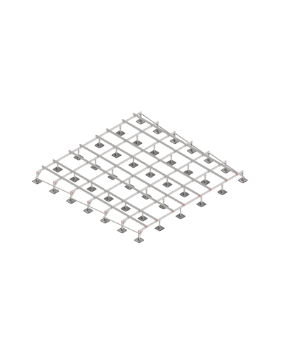 Опорная конструкция для установки оборудования TECHNORAPTOR STEELFOOT 6000х6000 HD КМ-профиль (KM-TR-STF-SSEI-6000-6000 HD) в Ростове-на-Дону Системы видеонаблюдения Pintop.ru