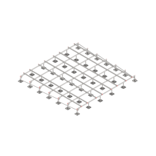 Опорная конструкция для установки оборудования TECHNORAPTOR STEELFOOT 6000х6000 КМ-профиль (KM-TR-STF-SSEI-6000-6000)