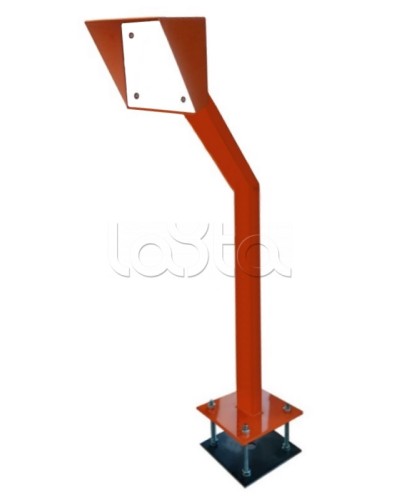 Стойка для считывателя Аякс 150х150 мм, черная, Базовая, наклонная в Ростове-на-Дону Дополнительное оборудование для СКУД Pintop.ru