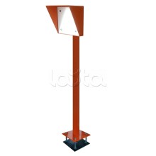 Стойка для считывателя Аякс 150х250 мм, оранжевая, Базовая, прямая