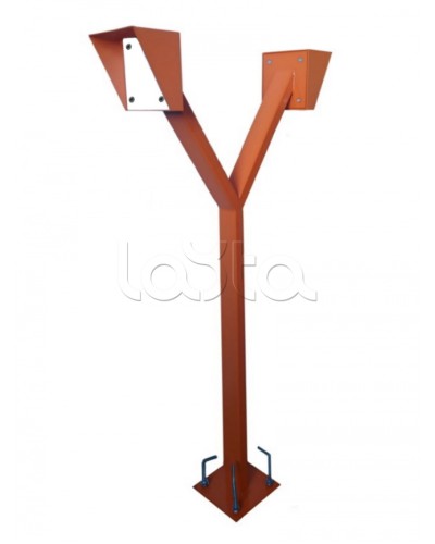 Стойка для считывателя Аякс 150х150 мм, оранжевая, Базовая, двусторонняя Магнито-контакт в Ростове-на-Дону Дополнительное оборудование для СКУД Pintop.ru