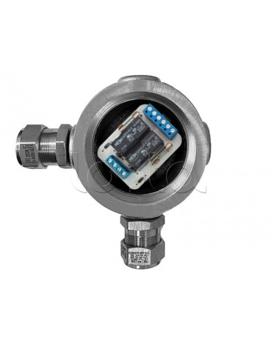 Магнито-Контакт УК-ВК-Ех-24 АЯКС У, с двумя кабельными вводами Ех МКВМ 20 в Ростове-на-Дону Комутационные взрывозащищенные коробки Pintop.ru