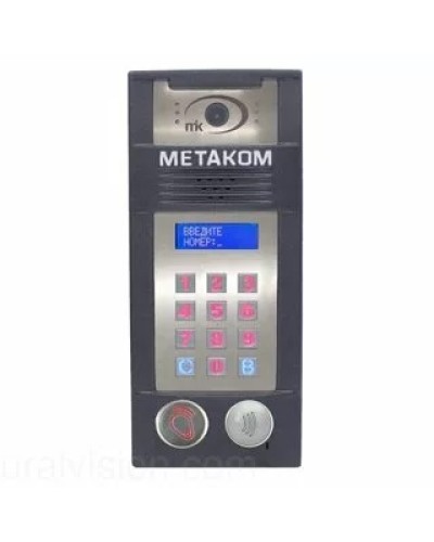 Многоабонентый антивандальный блок вызова со встроенной гибридной видеокамерой Метаком MК2018-MFCGVH в Ростове-на-Дону Блоки вызова многоабонентные Pintop.ru