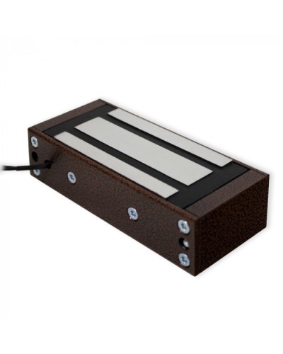 Замок электромагнитный Олевс М1-150 с планкой медный антик в Ростове-на-Дону Электромагнитные замки Pintop.ru