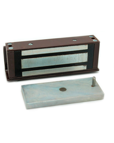 Замок электомагнитный Олевс М1-500 (коричневый) в Ростове-на-Дону Электромагнитные замки Pintop.ru