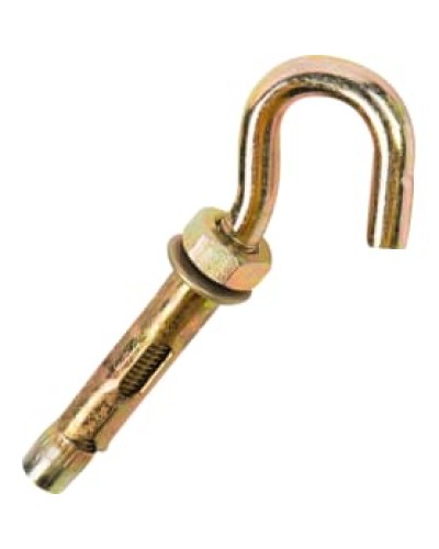 Анкерный болт с крюком М12 16x130 (100 шт/уп) ПожТехКабель (862-415) в Ростове-на-Дону Крепеж Pintop.ru