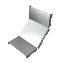 Крышка угла вертикального внутреннего 90° 300х15 (0,7) для лестничного лотка ПожТехКабель (651-003)