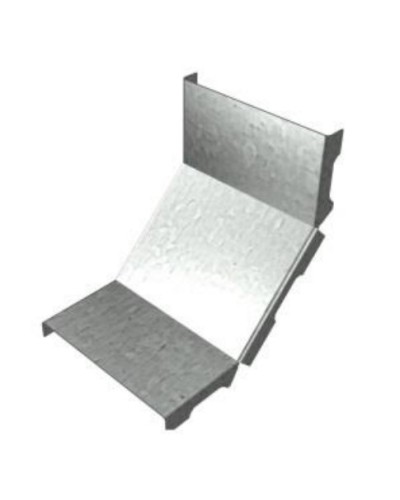 Крышка угла вертикального внутреннего 90° 300х15 (0,7) для лестничного лотка ПожТехКабель (651-003) в Ростове-на-Дону Кабельные лотки Pintop.ru