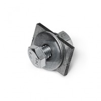 Прижим для лестничного лотка винт М8х20+ гайка М8СБ (комплект) ПожТехКабель (588-001)