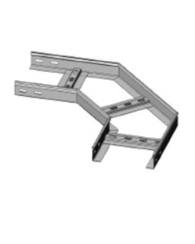 Угол горизонтальный 90° 500х80 (1,2) для лестничного лотка ПожТехКабель (650-516) в Ростове-на-Дону Кабельные лотки Pintop.ru