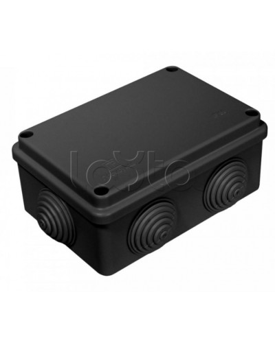 Коробка распределительная для о/п безгалогенная (HF) черная 120х80х50 (64шт/кор) Промрукав (40-0340-9005) в Ростове-на-Дону Распределительные коробки Pintop.ru