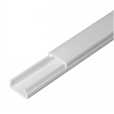 Кабель-канал белый 2-й замок в п/э 20х10 (180м/уп) Промрукав (PR.0325203)