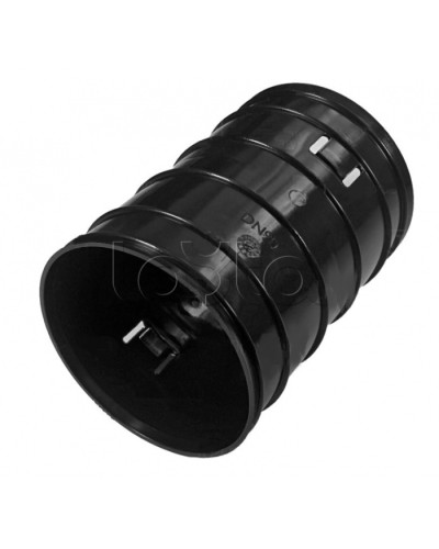 Муфта соединительная для двустенных труб д75 Промрукав (PR08.3102) в Ростове-на-Дону Повороты, муфты, тройники Pintop.ru