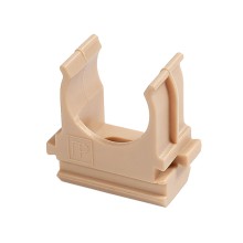 Крепёж-клипса для труб АБС-пластик сосна д20 в малой упаковке (10шт/1000шт уп/кор) Промрукав (PR13.0055)