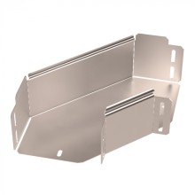 Угол горизонтальный 90 градусов Стандарт INOX (AISI 409) 150х100 Промрукав (PR16.3559)