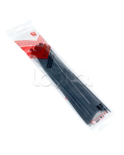 Хомут P6.6 стандартный (ч), 3.6x250 (50шт) FlexLock PROxima EKF (plc-fl-ctsb-3.6x250-r) в Ростове-на-Дону Стяжки-хомуты Pintop.ru