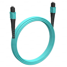Кабельная сборка MPO(M) -MPO(M)-12 волокон 50/125 OM3, 7 m Cabeus (FOP-50-OM3-12-MPO(M)-12-MPO(M)-B-7m)