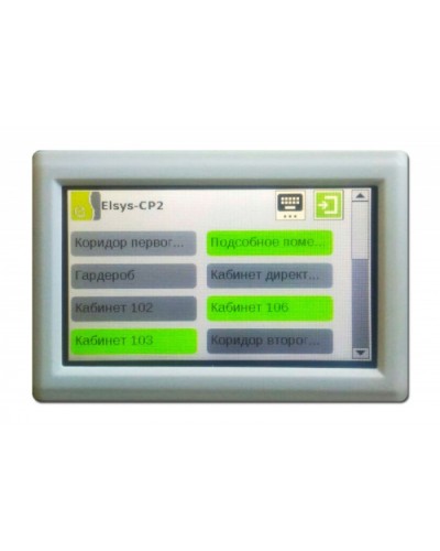 Клавиатура подсистемы охранной сигнализации Elsys-CP2 в Ростове-на-Дону Сетевая СКУД Elsys Pintop.ru