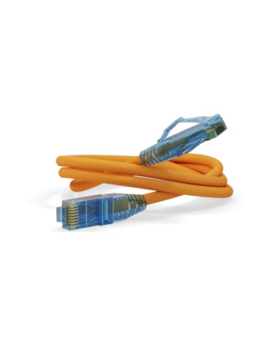 Патч-корд U/UTP Hyperline PC-LPM-UTP-RJ45-RJ45-C6-0.3M-LSZH-OR в Ростове-на-Дону Патчкорды (медные) Pintop.ru