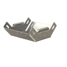 Угол 90° вертикальный внутренний Hyperline RST-VIA90-300-100-0,8-SZ