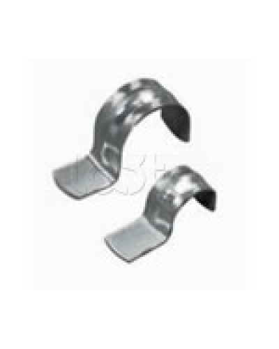Скоба оцинкованная однолапковая без монтажного отверстия, для трубы D63мм (1уп = 50шт) Экопласт (43761) в Ростове-на-Дону Держатели, клипсы, скобы Pintop.ru