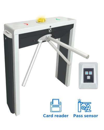 CARDDEX Комплект тумбового турникета со встроенным картоприемником STL-03KEC в Ростове-на-Дону Турникеты Pintop.ru