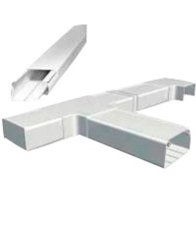 Короб 120х50 мм со съемной перегородкой, 2 метра, белый LANMASTER (LAN-CT120x50-WH) в Ростове-на-Дону Аксессуары для лотков Pintop.ru