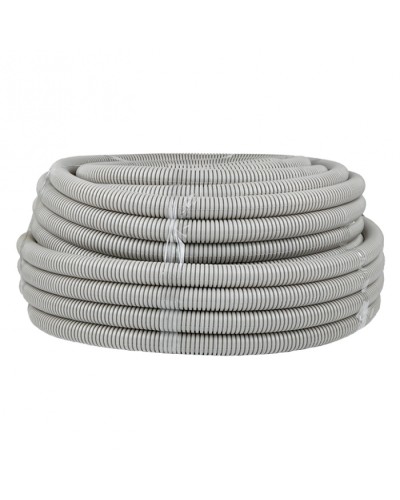 Труба гофр. ПВХ с протяжкой d32 мм (50 м) серая EKF-Plast (tg-z-32) в Ростове-на-Дону Труба гофрированная Pintop.ru