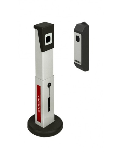 Комплект беспроводных фотоэлементов CARDDEX PR-01 (передатчик и приемник, навесной + стойка) в Ростове-на-Дону Запчасти для шлагбаумов и автоматики Pintop.ru