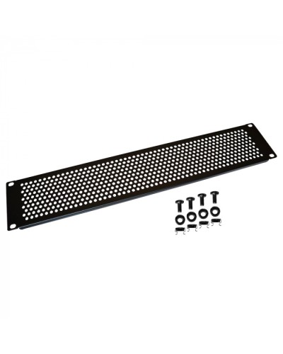 19 вентиляционная фальш-панель 2U, черная LANMASTER (LAN-DC-VNP-2U) в Ростове-на-Дону Вентиляторные модули Pintop.ru