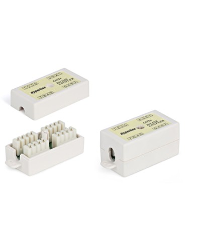Адаптер проходной (coupler), Dual IDC, категория 5e, 4 пары Hyperline CA-IDC-C5E-WH в Ростове-на-Дону Проходные адаптеры Pintop.ru