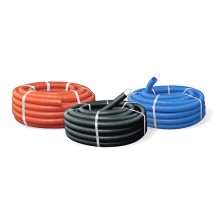 Труба ПНД гофрир. легкая, диам 20мм Экопласт 20020