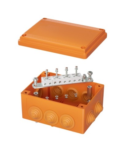 Коробка пластиковая FS с кабельными вводами иклеммниками,IP55,150х110х70мм, 8р, 450V,6A,4мм.кв DKC (FSB21804) в Ростове-на-Дону Распределительные коробки Pintop.ru