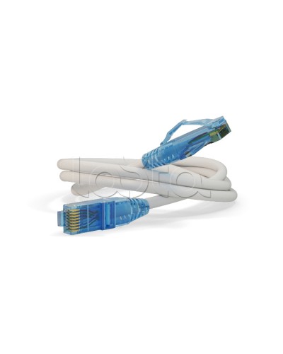 Патч-корд Hyperline PC-LPM-UTP-RJ45-RJ45-C6-3M-LSZH-WH в Ростове-на-Дону Патчкорды (медные) Pintop.ru